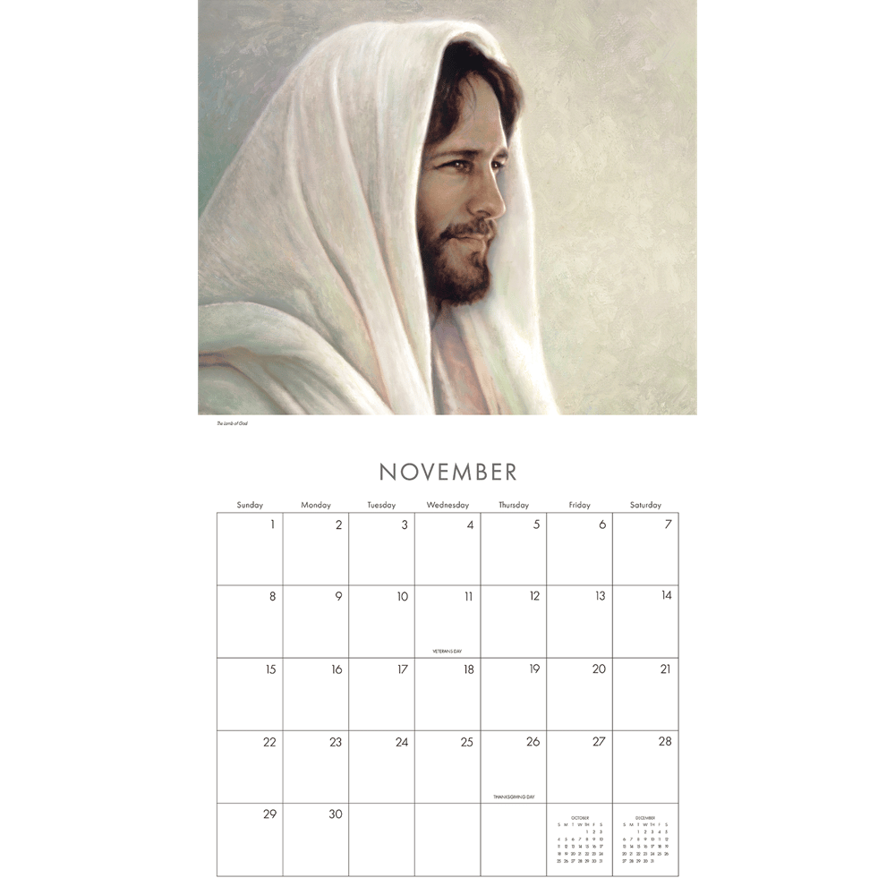 2026 Greg Olsen Faith-Based Wall Calendar