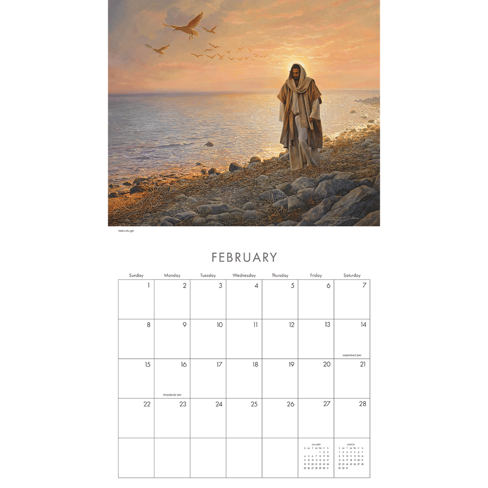 2026 Greg Olsen Faith-Based Wall Calendar