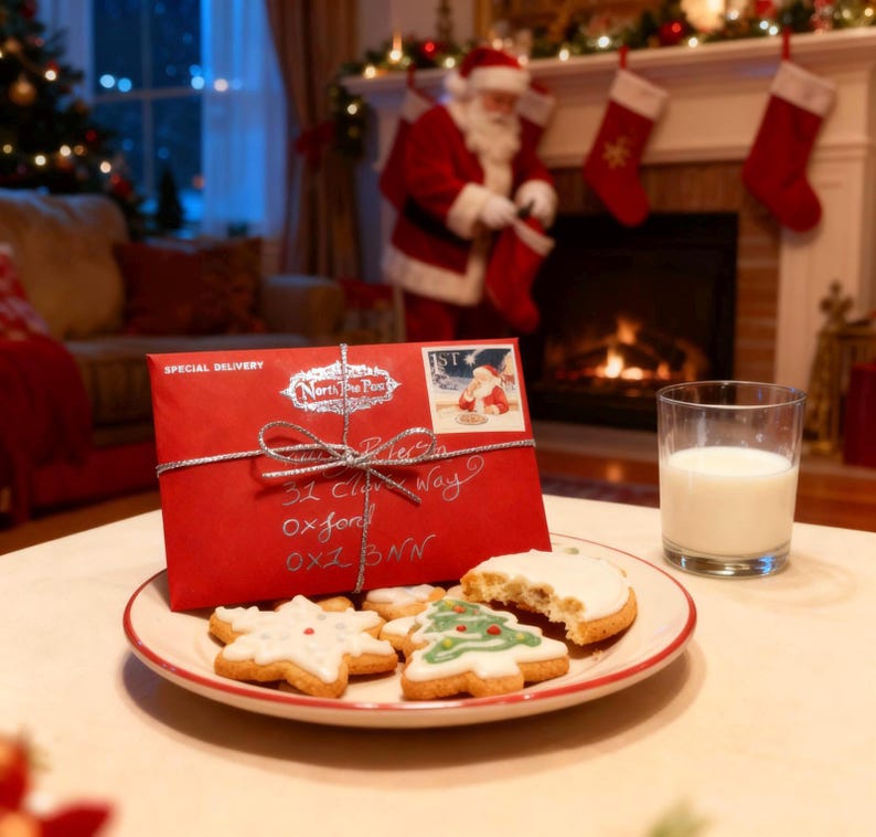 🎅Santa Gold Coin ‘THANK YOU For The Milk & Cookies’!