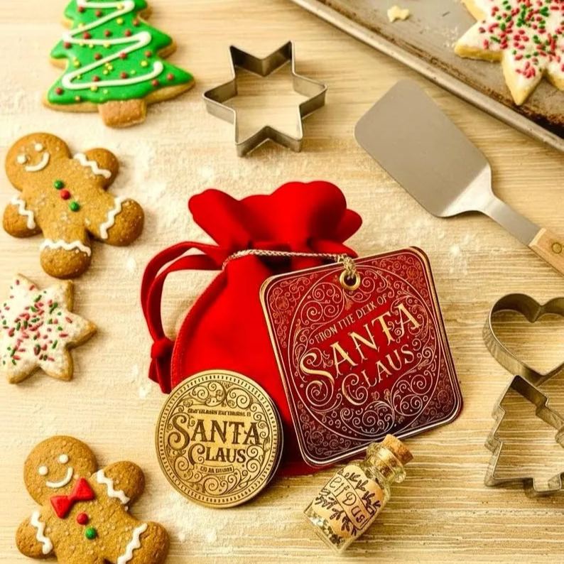 🎅Santa Gold Coin ‘THANK YOU For The Milk & Cookies’!