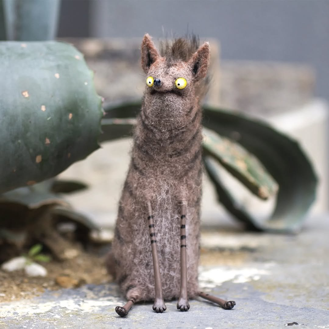 🎄✨Wool Felt Familiars – Quirky Handmade Companions