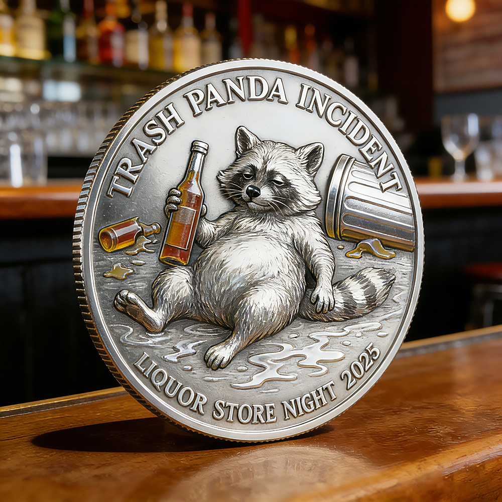 Trashed Panda Incident Challenge Coin