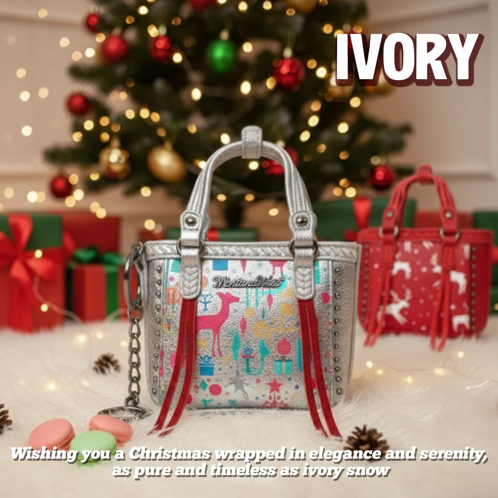 🎄Montana West Mini Xmas Tote Blind Box Gift for Holiday Suprises