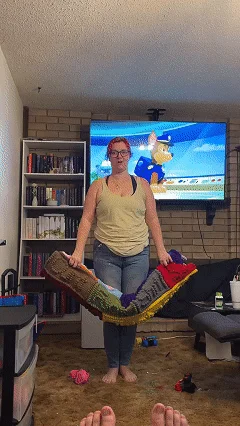 Handcrafted Funny Cussword Blanket