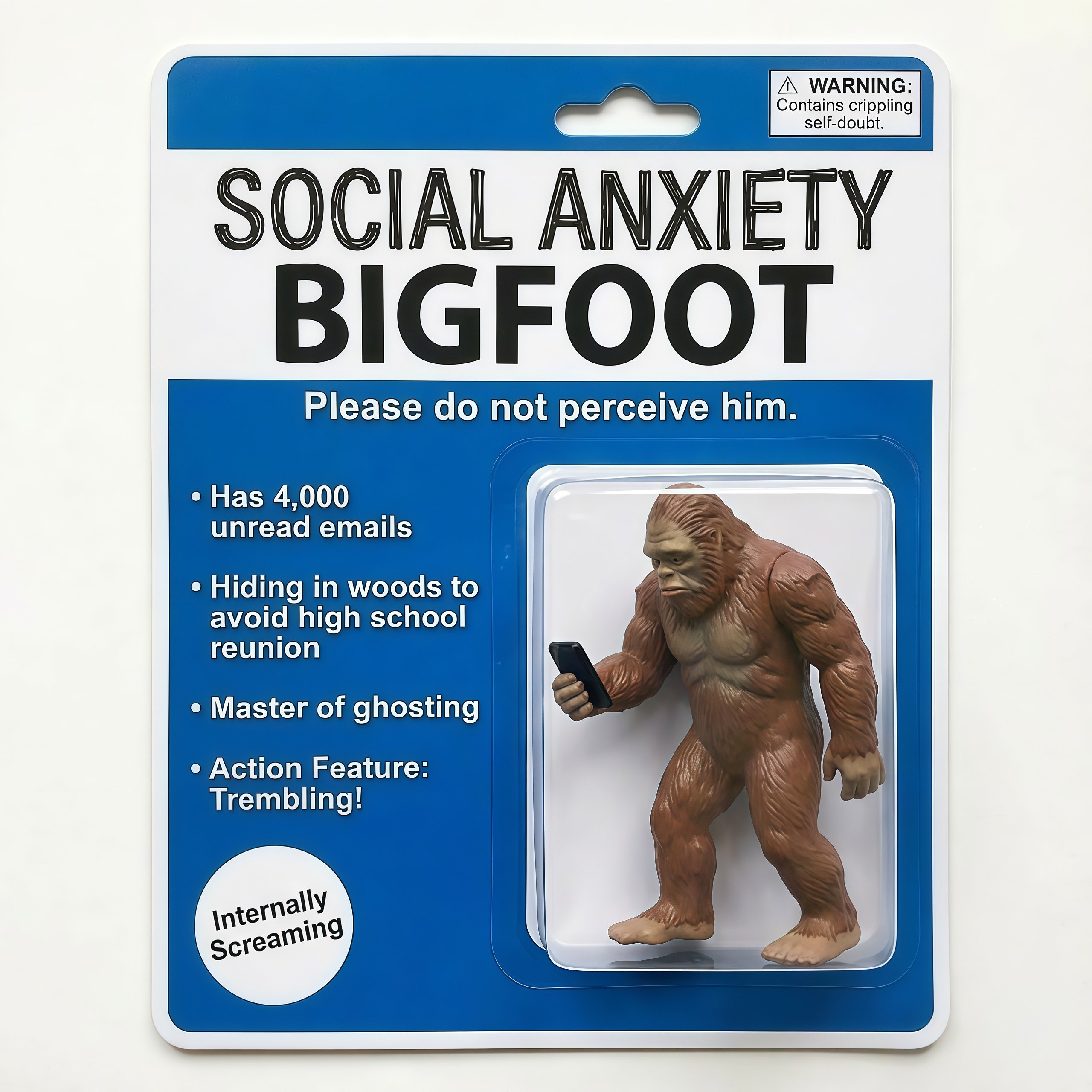 Social Anxiety Bigfoot