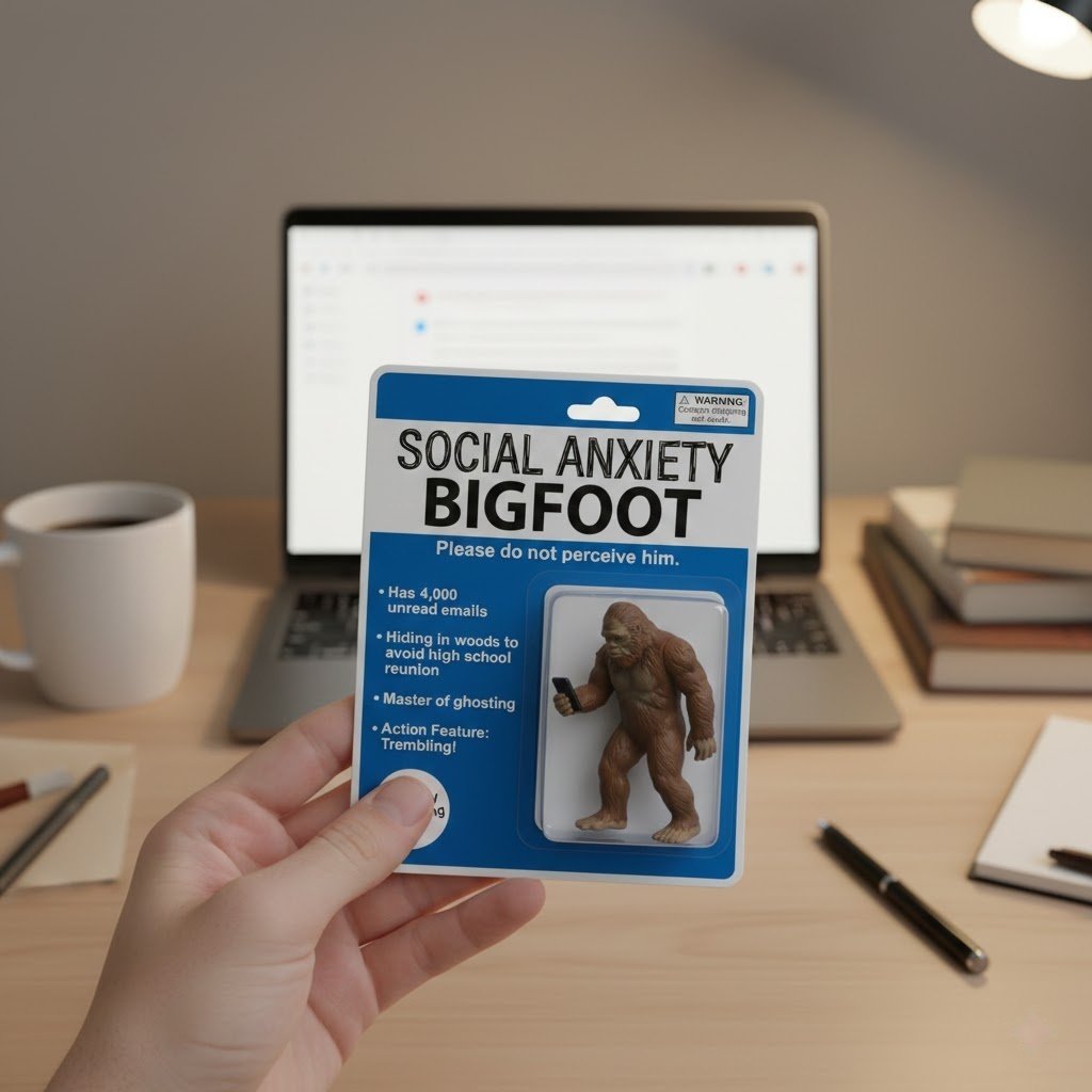 Social Anxiety Bigfoot