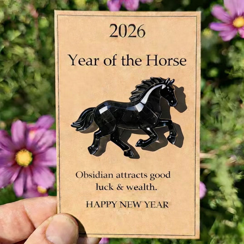🐎🍀Lucky Crystal Horse — A Symbol of Strength & New Beginnings (2026)