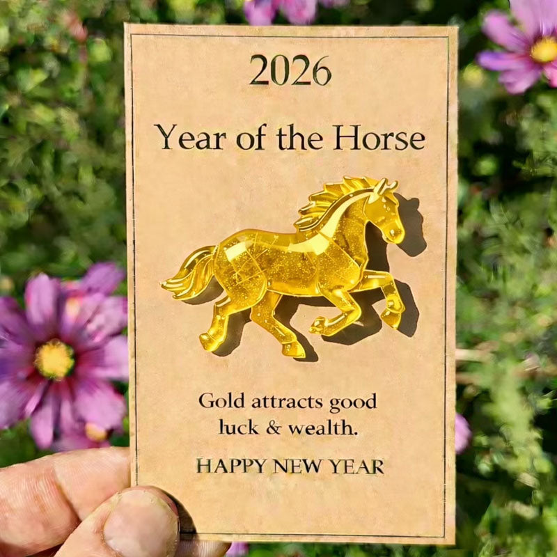 🐎🍀Lucky Crystal Horse — A Symbol of Strength & New Beginnings (2026)