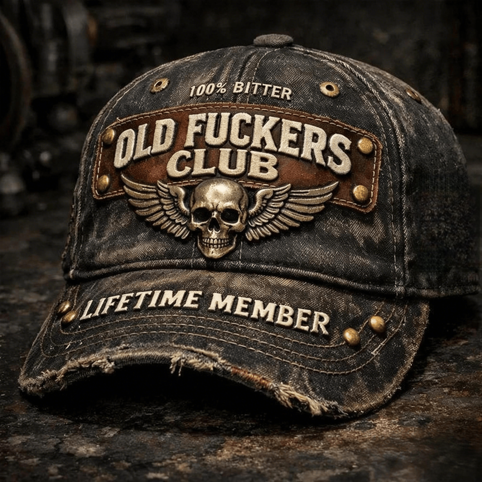 ❤️Old Fuckers Club-Vintage Baseball Cap🎁