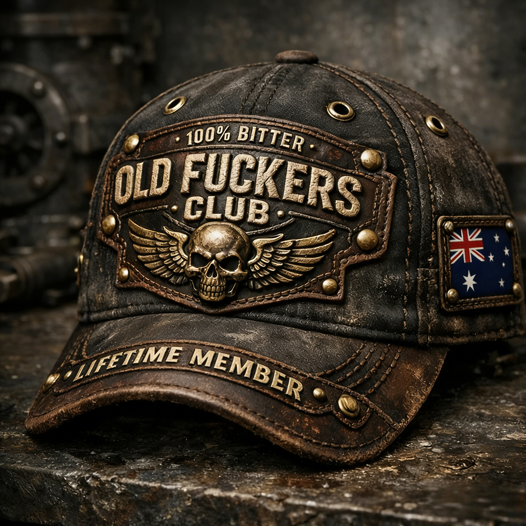 ❤️Old Fuckers Club-Vintage Baseball Cap🎁