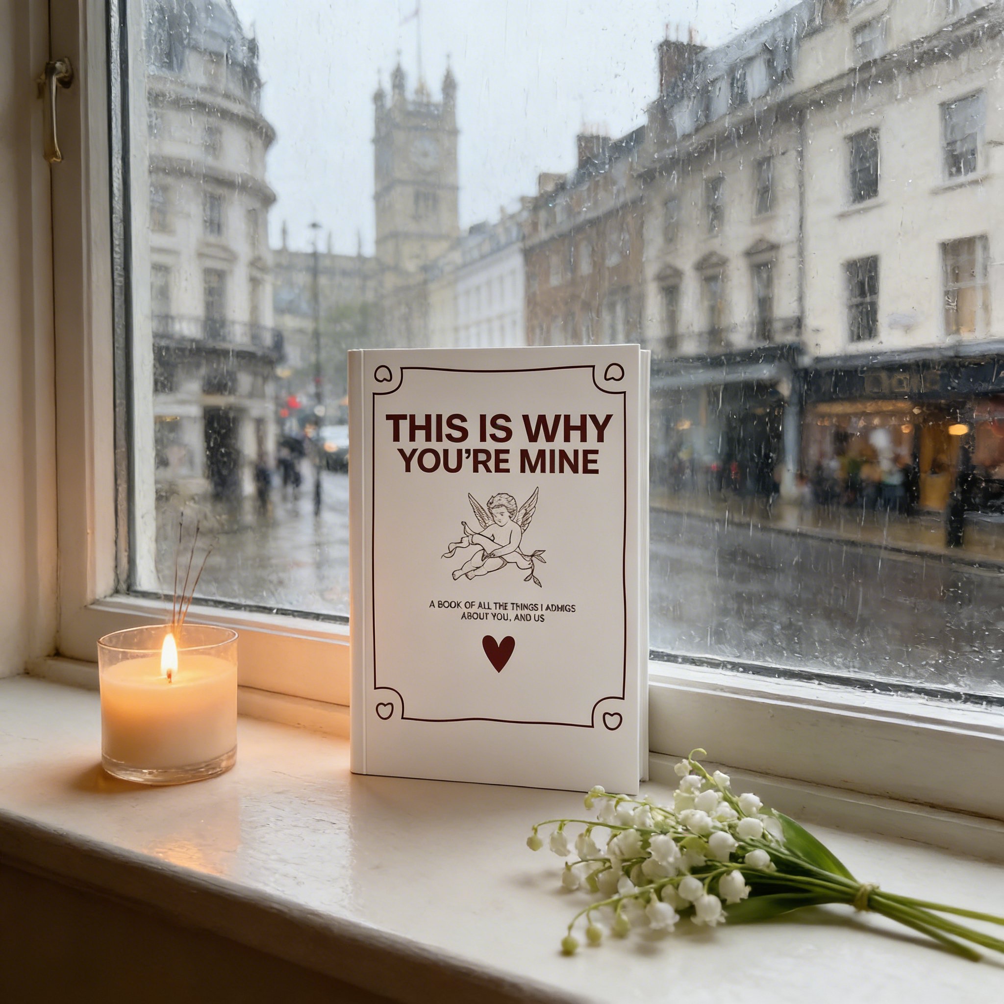 🌸Valentine's Day Hot Sale💕This Is Why You're Mine: A Couples Love Story Journal ✨