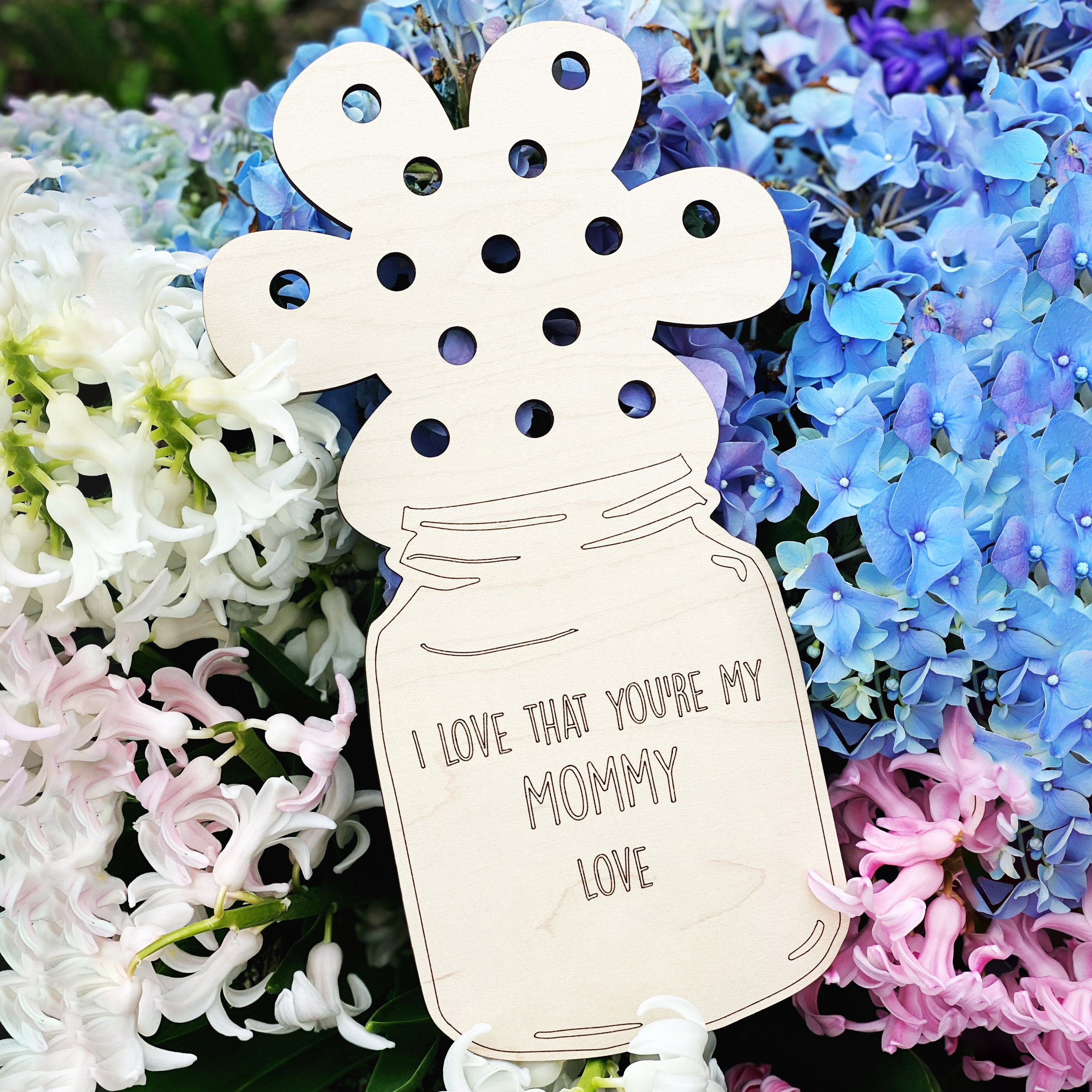 Fresh Flower Holder For Mom