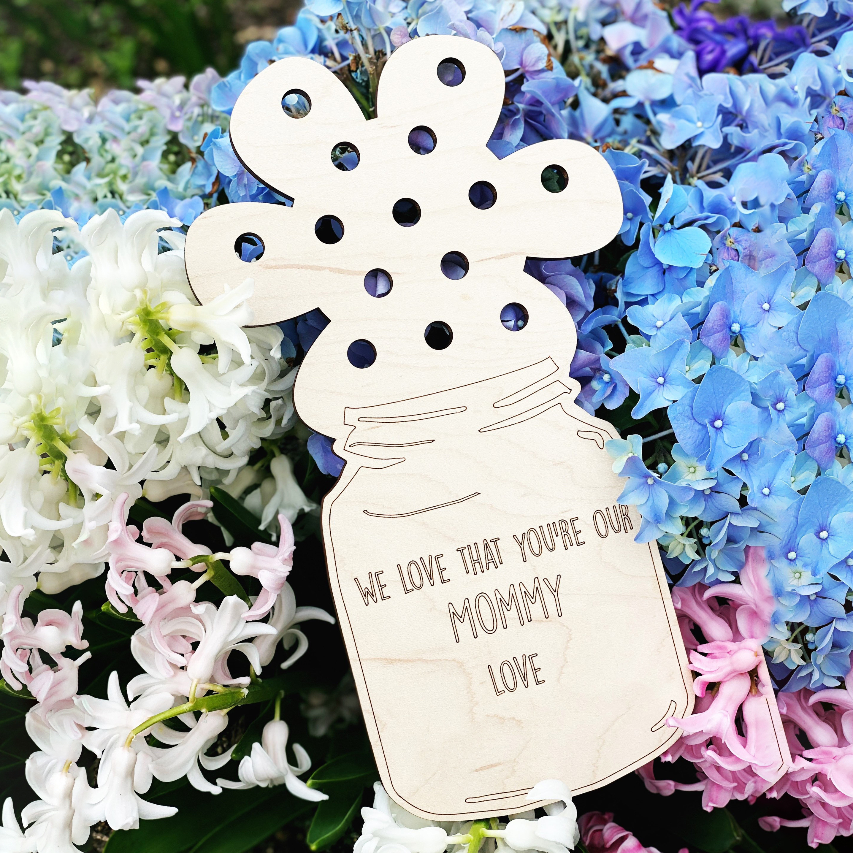 Fresh Flower Holder For Mom