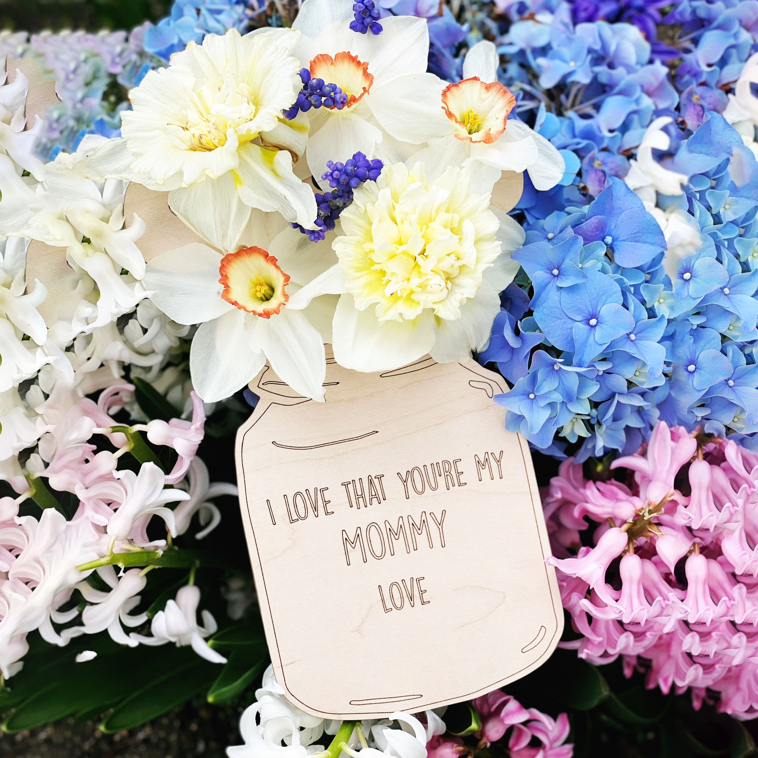Fresh Flower Holder For Mom