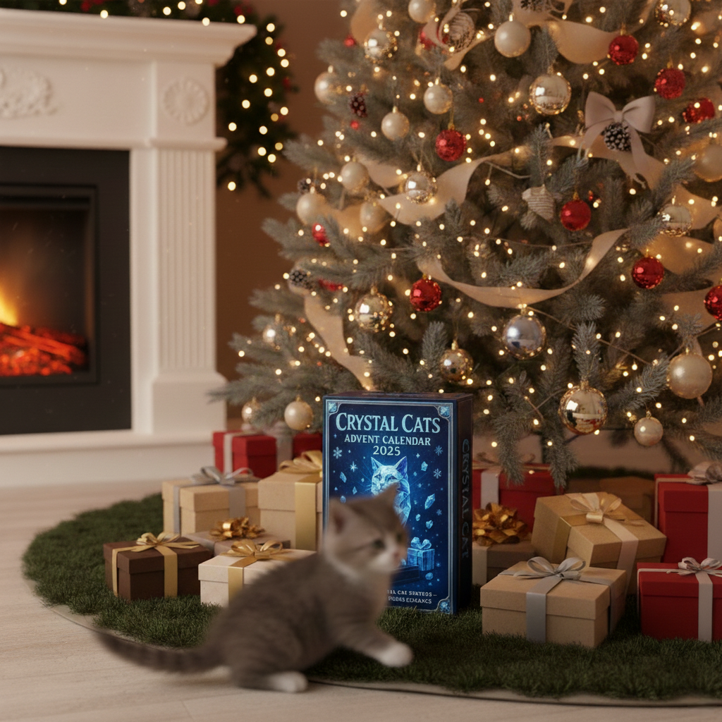 Early Christmas Sale 49%🎄🐈Crystal Cats Advent Calendar 2025