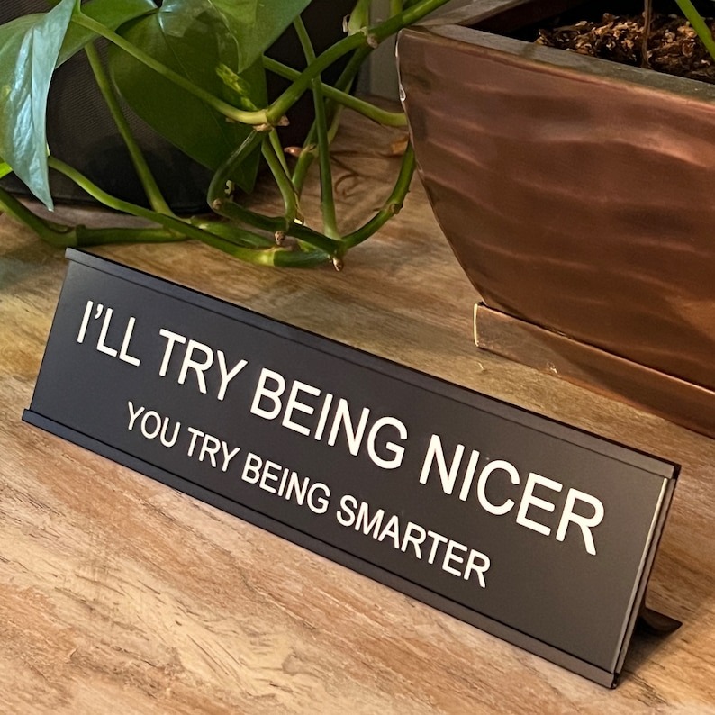 💝Gifts For Colleagues - 🤣Funny Office Decor Sign