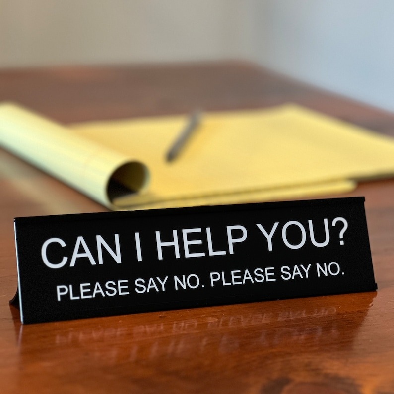 💝Gifts For Colleagues - 🤣Funny Office Decor Sign