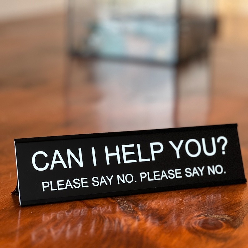 💝Gifts For Colleagues - 🤣Funny Office Decor Sign