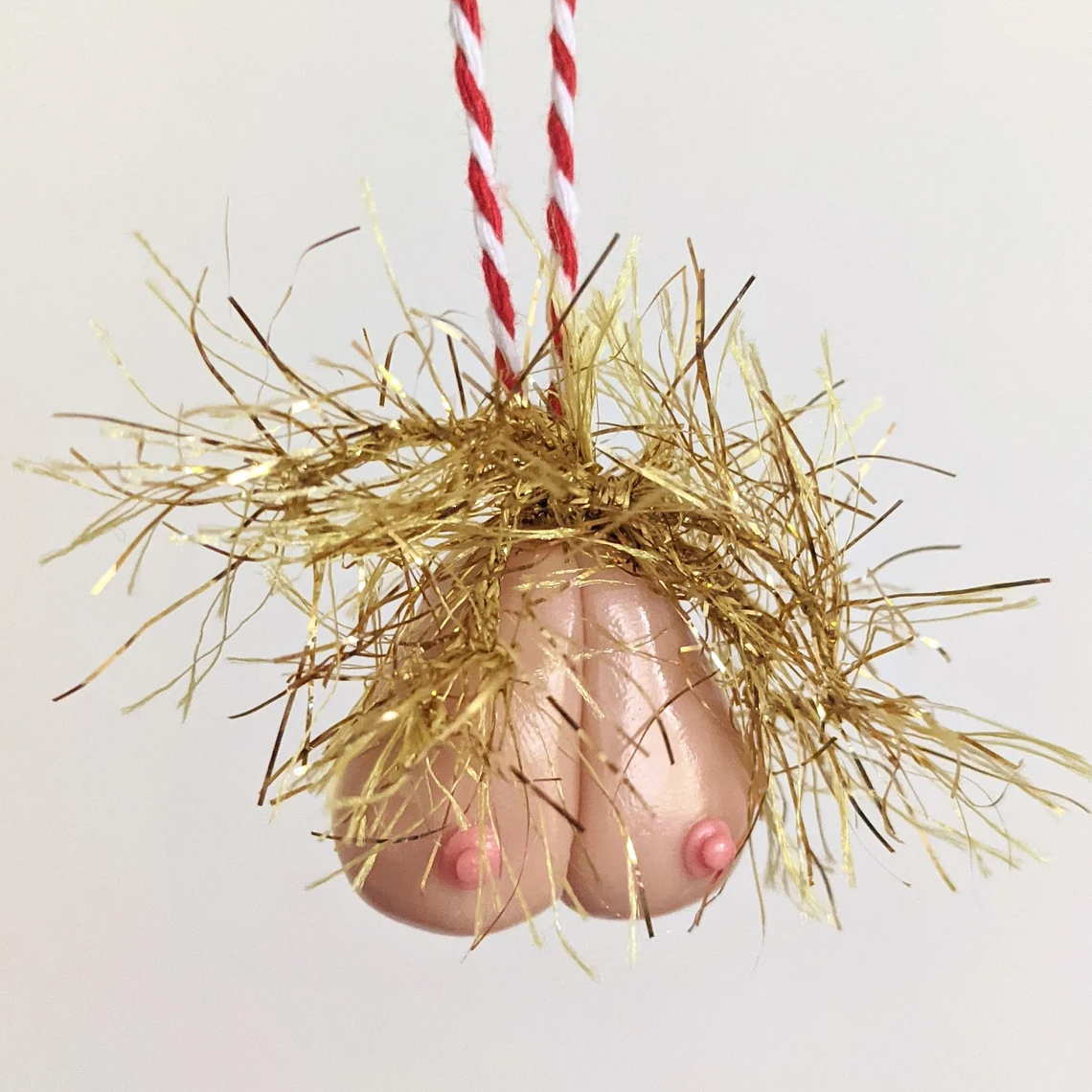 Hairy Grinchy Ball Ball Christmas Ornament