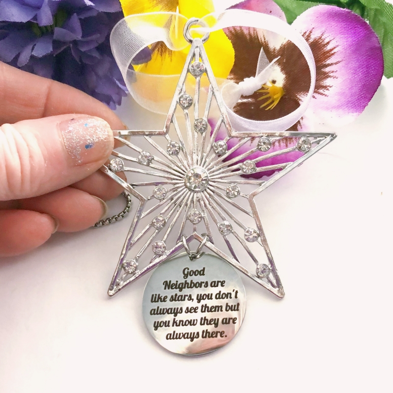 Friend Christmas Star Ornament