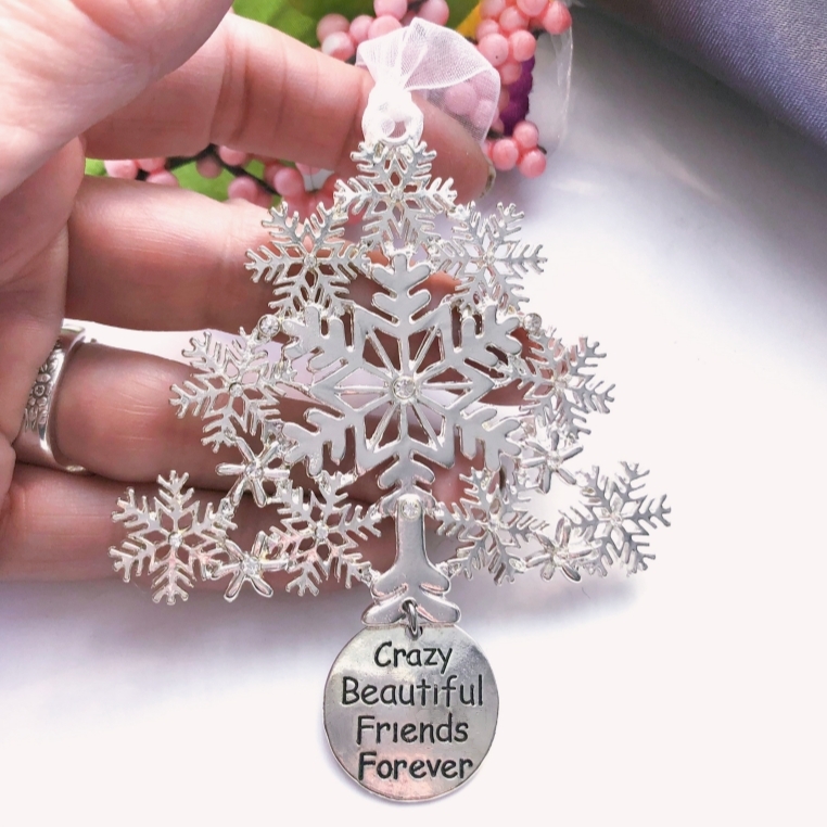 Friend Christmas Star Ornament