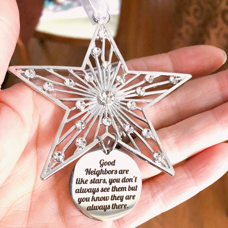 Friend Christmas Star Ornament