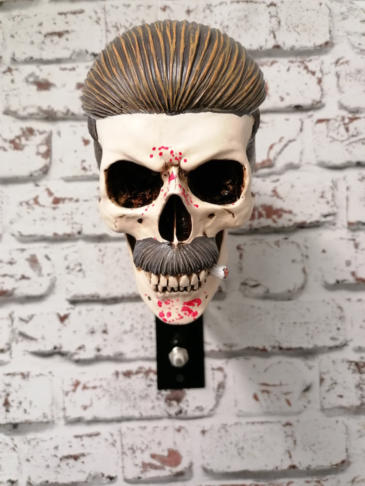 LAST DAY 70% OFF - 🏴‍☠️Motorcycle Helmet and Jacket Skull Holder