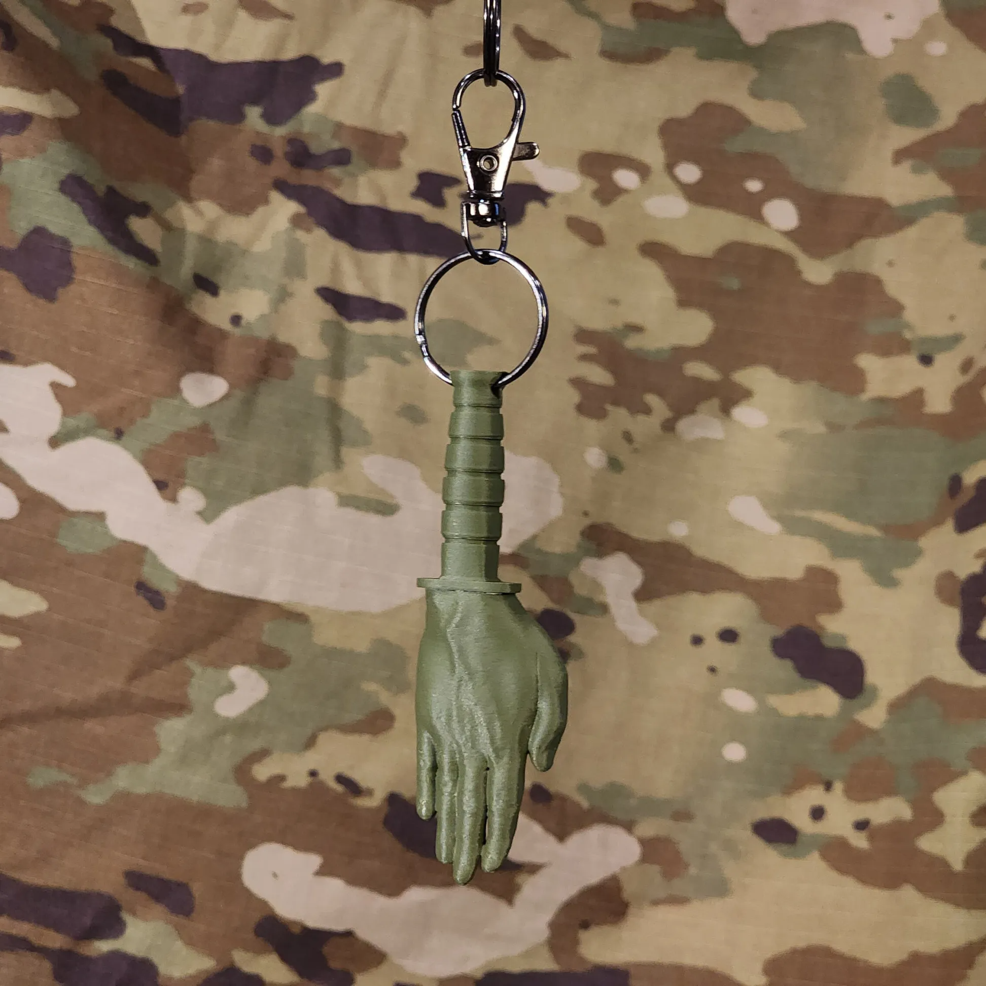 KNIFE HAND KEYCHAIN - GREAT MILITARY GIFT FOR ARMY, MARINES, NAVY, AIRFORCE