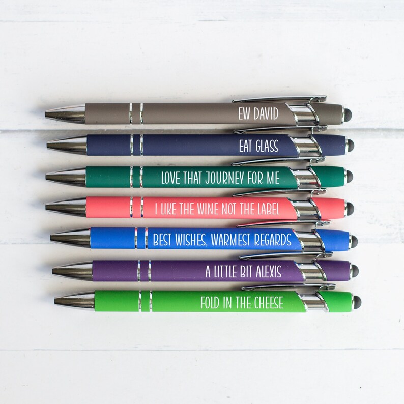 Back To School Sarcastic Daily Pen Set