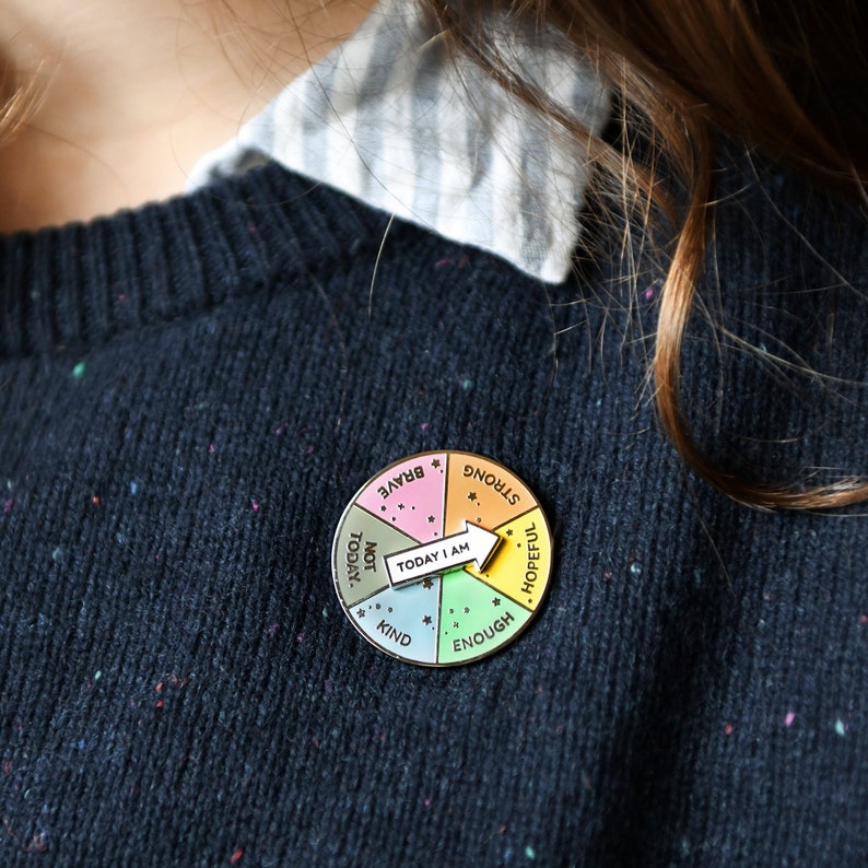 A Hug From Mummy Enamel Lapel Pin