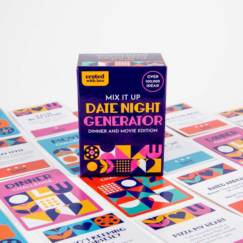Date Night Ideas Generator Card Game for Couples
