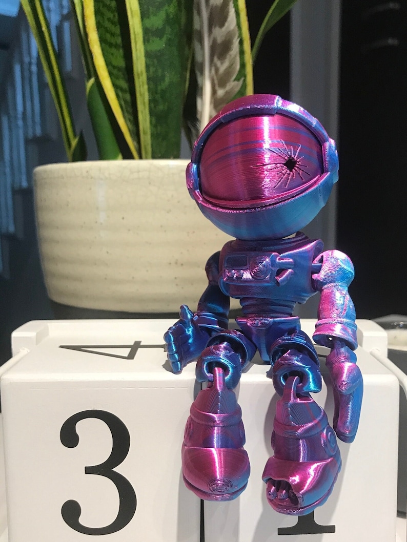 3D Print Printed Astronaut Skeleton