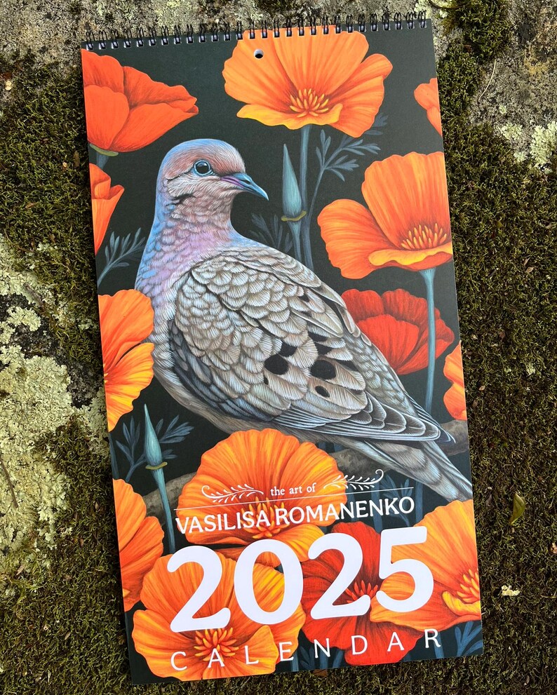 2025 年精美植物挂历