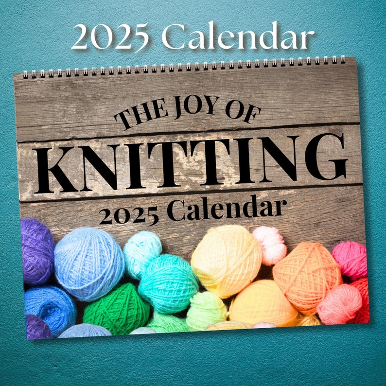 Knitting Calendar 2025 