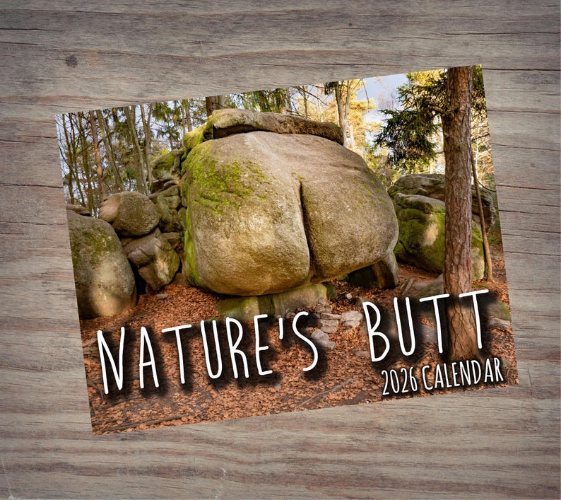 Natures Butt 2026 年日历