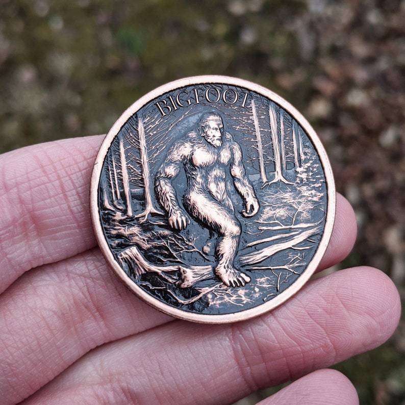 👣 Bigfoot Challenge Coin