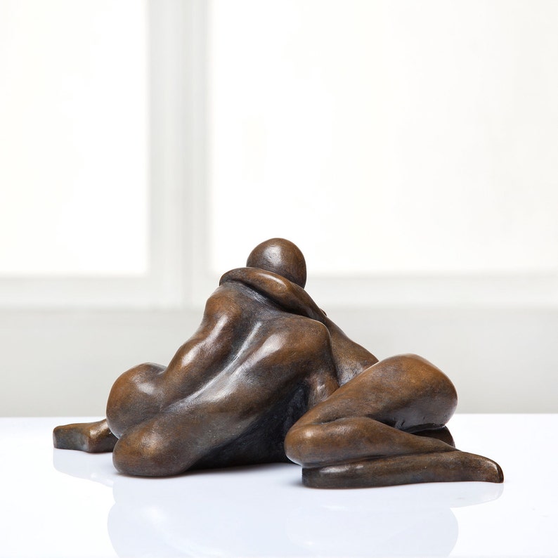 Sensual Touch Man and Woman Sculpture