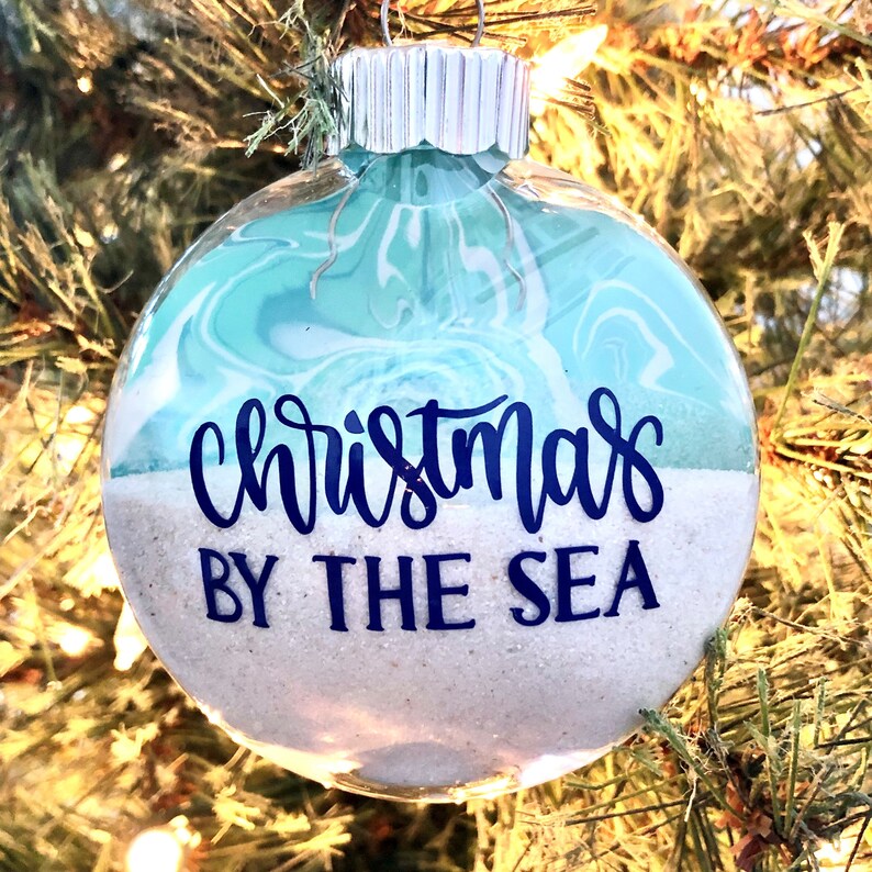 Beach Christmas Ornament