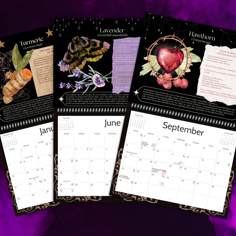 神奇草药 2025 年日历