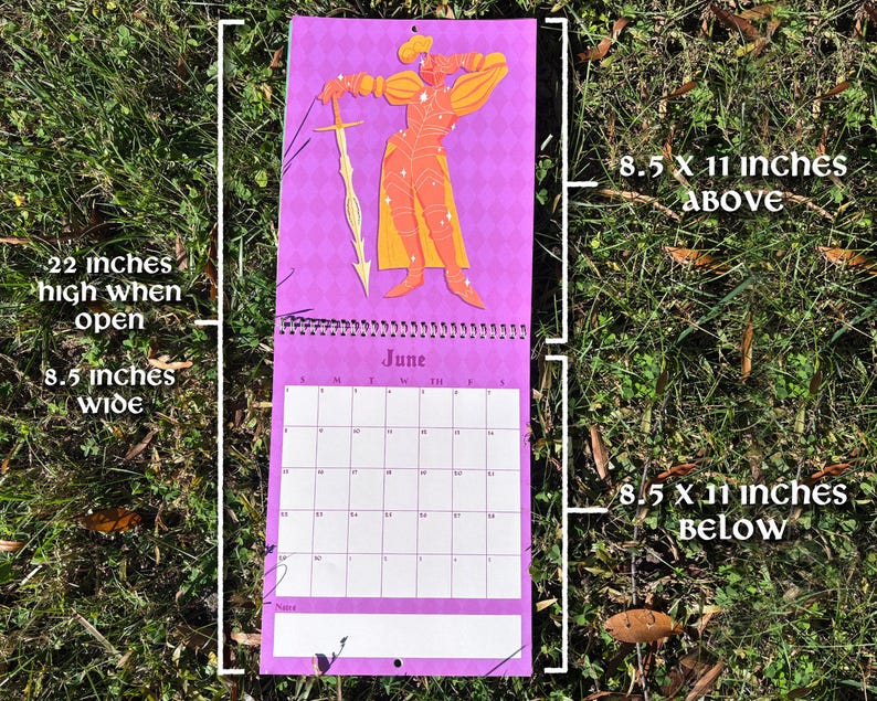 Armor & Amore: Pin Up Knight 2025 Wall Calendar