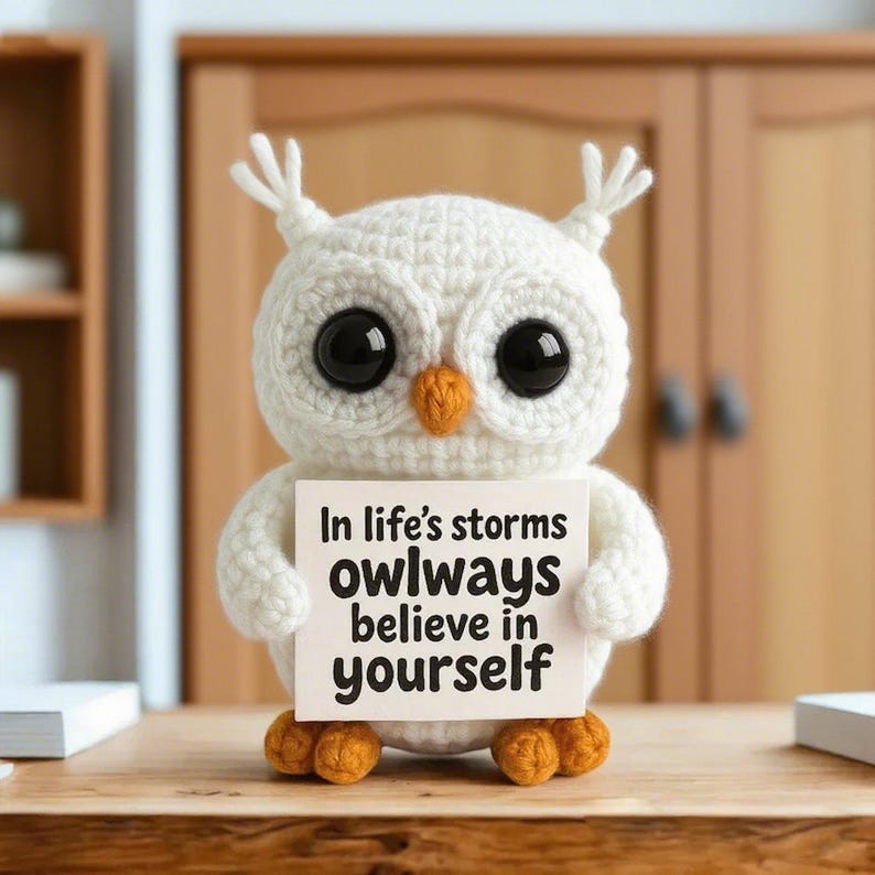 Crochet Owl Plush