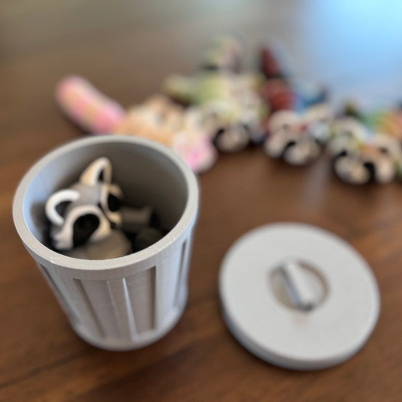 Adopt Your Own Mischievous 3D Printed Raccoon