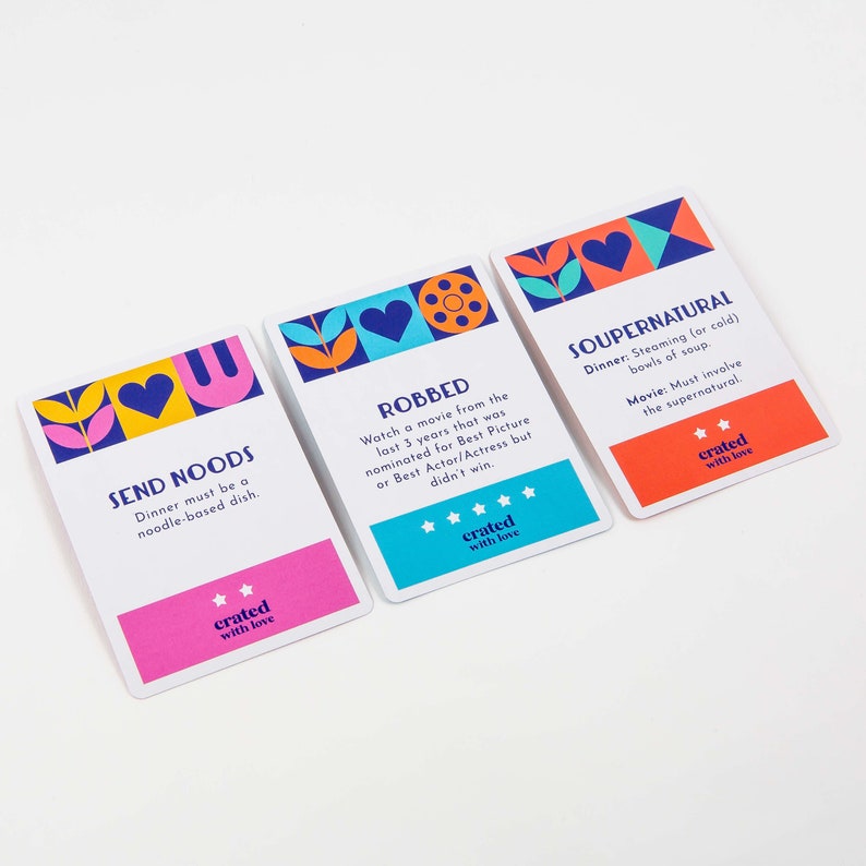 Date Night Ideas Generator Card Game for Couples