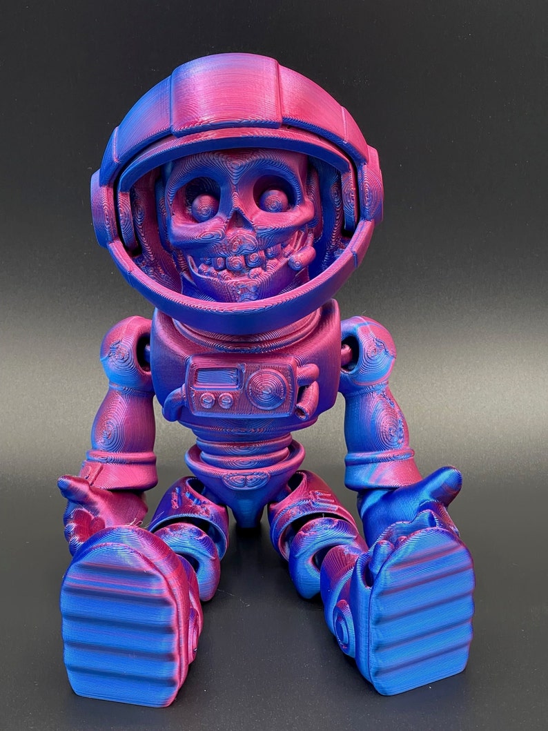 3D Print Printed Astronaut Skeleton