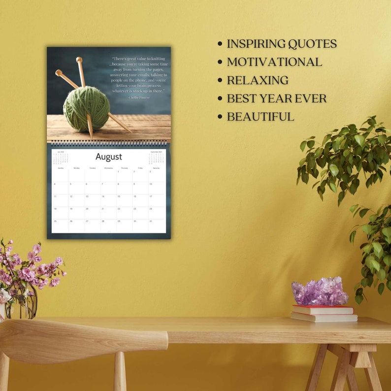 Knitting Calendar 2025 