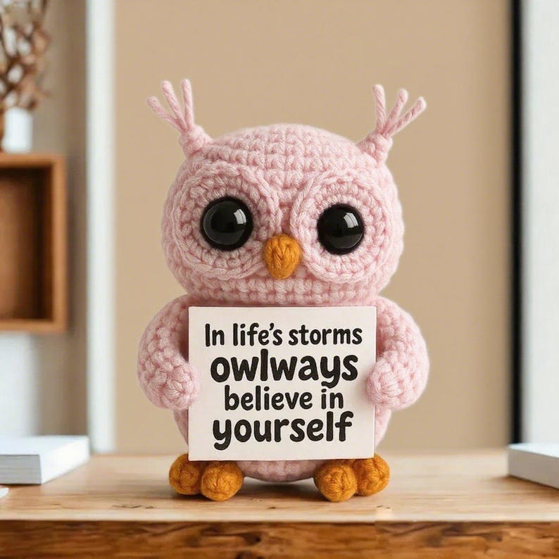 Crochet Owl Plush