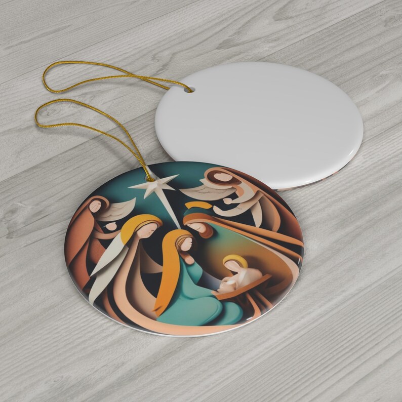 Nativity Christmas Ornament