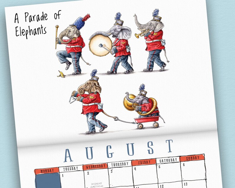 2025 Curious Collective Nouns Calendar