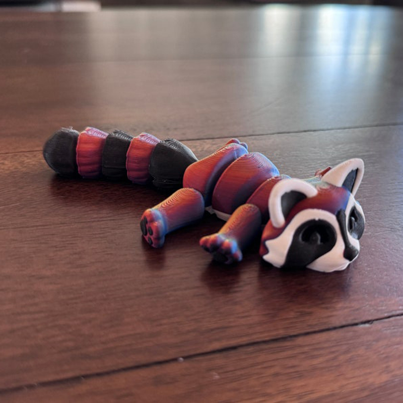 Adopt Your Own Mischievous 3D Printed Raccoon