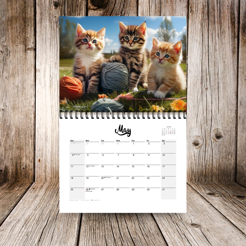 2025 Kitty Calendar